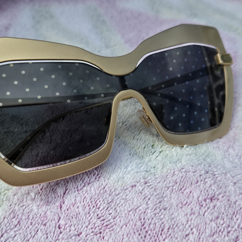Dolce & Gabbana DG2224 Gold Frame Sunglasses